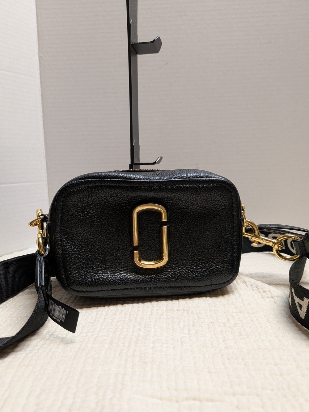 Marc Jacobs Black Snapshot Camera Crossbody Bag